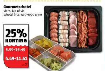 Poiesz Gourmetschotel 400-1000g aanbieding