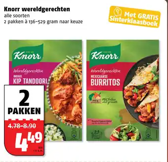 Poiesz Knorr wereldgerechten 136-529g aanbieding