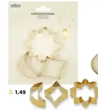 Wibra Koekjesuitstekers aanbieding