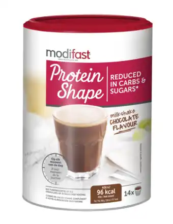 De Online Drogist Modifast Protein Shape Milkshake Chocolade aanbieding