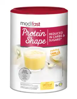 De Online Drogist Modifast Protein Shape Pudding Vanille aanbieding