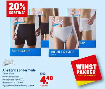 Makro Alle Forms ondermode aanbieding