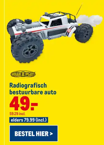 Makro Radiografisch bestuurbare auto aanbieding