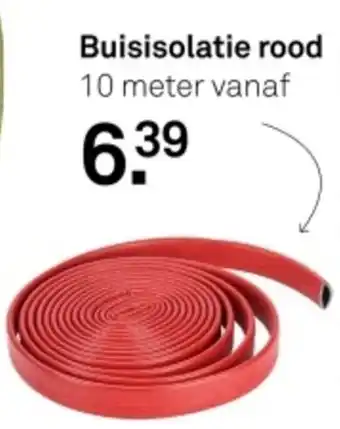 Karwei Buisisolatie rood aanbieding