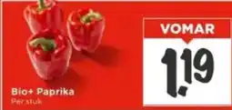 Vomar Voordeelmarkt Bio paprika aanbieding