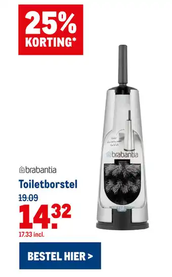 Makro Toiletborstel aanbieding