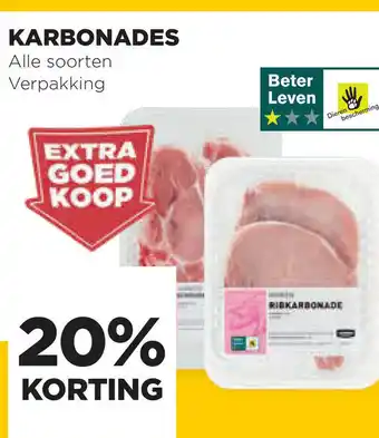 Jumbo Karbonades - 20% korting aanbieding