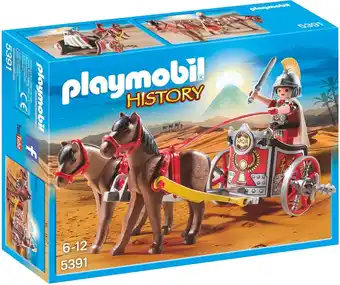 Bol.com PLAYMOBIL Romeinse strijdwagen met tribuun - 5391 aanbieding