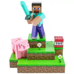 Bol.com Paladone Minecraft - Steve Diorama Lamp aanbieding