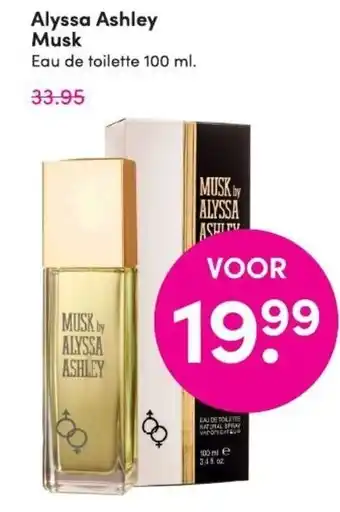 DA Alyssa Ashley Musk edt 100ml aanbieding