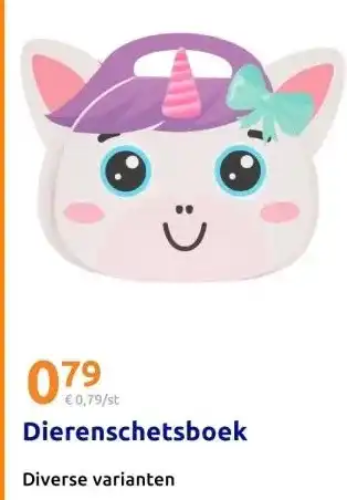 Action Dierenschetsboek aanbieding