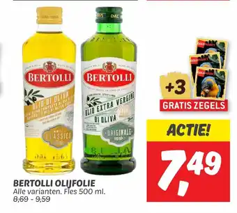 Dekamarkt Bertolli olijfolie aanbieding