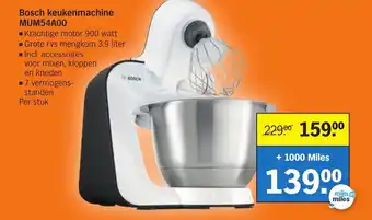 Albert Heijn Bosch Keukenmachine MUM54A00 aanbieding