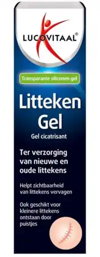 De Online Drogist Lucovitaal Litteken Gel aanbieding