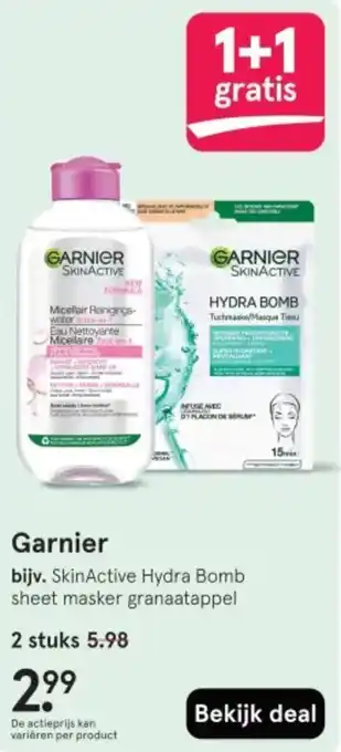 Etos Garnier aanbieding