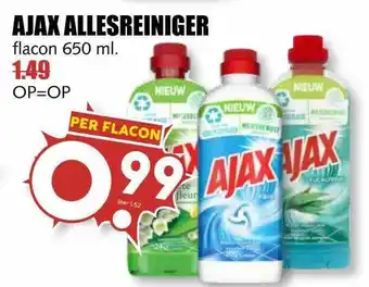 MCD Supermarkt Ajax allesreiniger 650 ml aanbieding