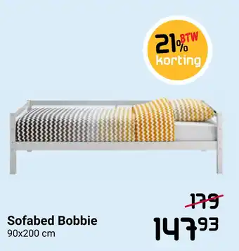 Beddenreus Sofabed Bobbie aanbieding