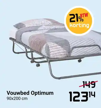 Beddenreus Vouwbed Optimum aanbieding