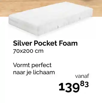 Beter Bed Silver Pocket Foam aanbieding