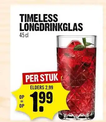 Dirck 3 Timeless longdrinkglass 45cl aanbieding