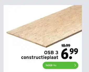 GAMMA OSB 3 Constructieplaat aanbieding