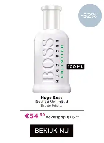 ICI Paris XL Hugo boss bottled unlimited aanbieding