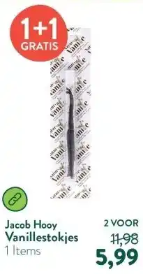 Holland & Barrett Vanillestokjes aanbieding