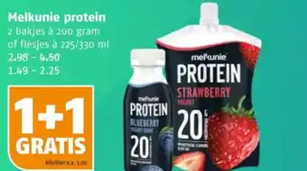 Poiesz Melkunie protein aanbieding