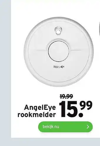 GAMMA AngelEye Rookmelder aanbieding