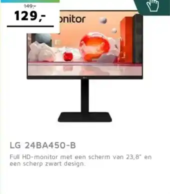 Digitotaal Lg 24ba450 b aanbieding