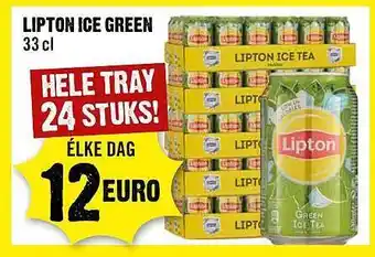 Dirck 3 Lipton ice green 33cl aanbieding