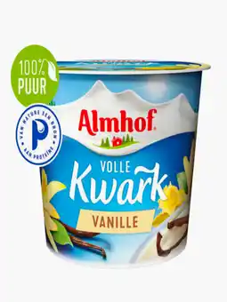 Flink Almhof Volle kwark vanille 500g aanbieding