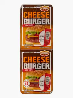 Flink Flemmings cheeseburger 2 stuks 261g aanbieding