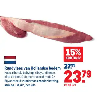 Makro Rundvlees van hollandse bodem aanbieding