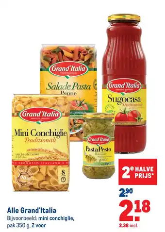 Makro Alle grand'italia 350 g aanbieding