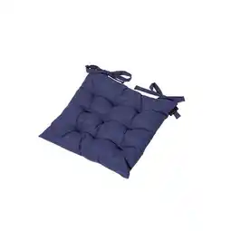 Praxis Madison Toscane Panama kussen safier blauw 46x46cm aanbieding