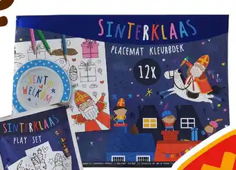 Big Bazar Of Sint Placemat Kleurboek aanbieding