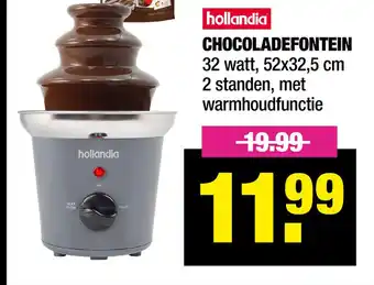 Big Bazar hollandia Chocoladefontein aanbieding