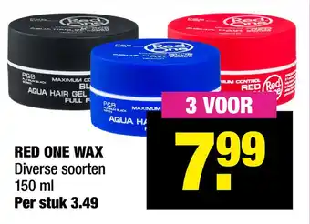 Big Bazar Red One Wax aanbieding