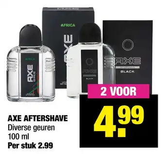 Big Bazar Axe Aftershave aanbieding