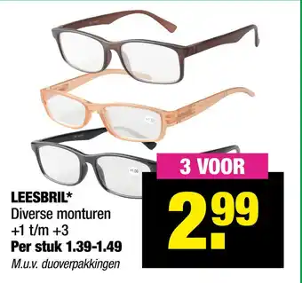 Big Bazar Leesbril* aanbieding