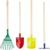 Bol.com Small Foot tuingereedschap - Hark Schep Spade en Bladhark aanbieding