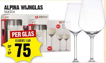 Dirck 3 Alpina wijnglas aanbieding