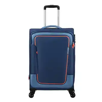 Travelbags American Tourister Pulsonic Spinner 68 EXP combat navy aanbieding