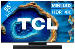 Coolblue TCL QD Mini-LED 55C803 (2023) + TCL S45H 2.0 aanbieding