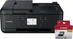 Coolblue Canon PIXMA TR7650 + 1 set extra cartridges aanbieding