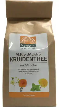 De Online Drogist Mattisson HealthStyle Alka-Balans Kruidenthee aanbieding