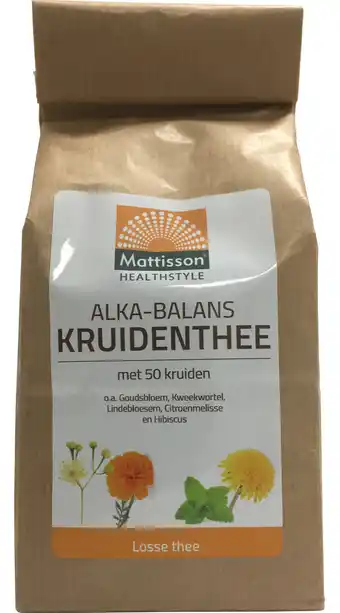 De Online Drogist Mattisson HealthStyle Alka-Balans Kruidenthee aanbieding