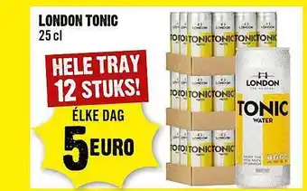 Dirck 3 London tonic 25 cl aanbieding