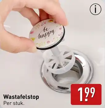 ALDI Wastafelstop aanbieding